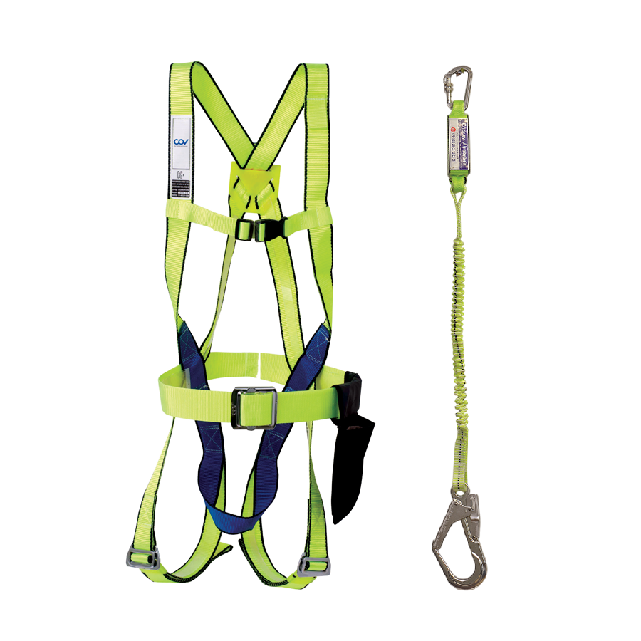 Dây đai an toàn toàn thân COV ST B 1 móc sắt dây nhún