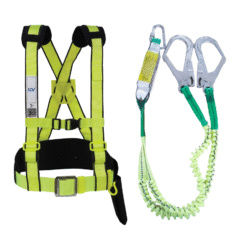 Dây đai an toàn bán thân COV ST 2 móc nhôm dây nhún