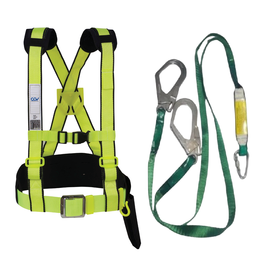 Dây đai an toàn bán thân COV ST 2 móc sắt thường