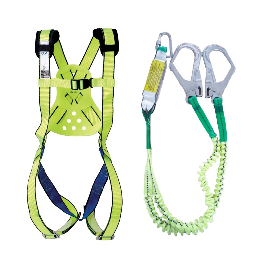 Dây đai an toàn toàn thân COV AL A 2 móc nhôm dây nhún