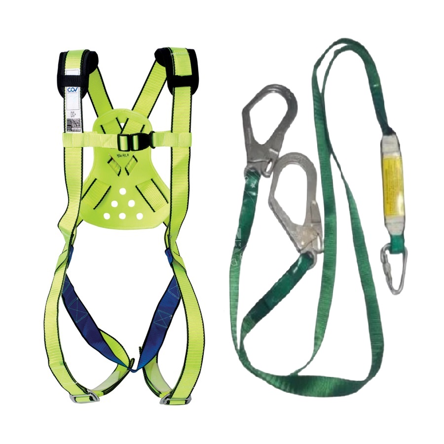 Dây đai an toàn toàn thân COV AL A 2 móc nhôm thường