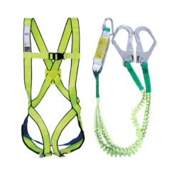 Dây đai an toàn toàn thân COV ST A 2 móc nhôm dây nhún ( không có đai bụng )