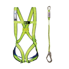 Dây đai an toàn toàn thân COV ST A 1 móc sắt dây nhún ( không có đai bụng )